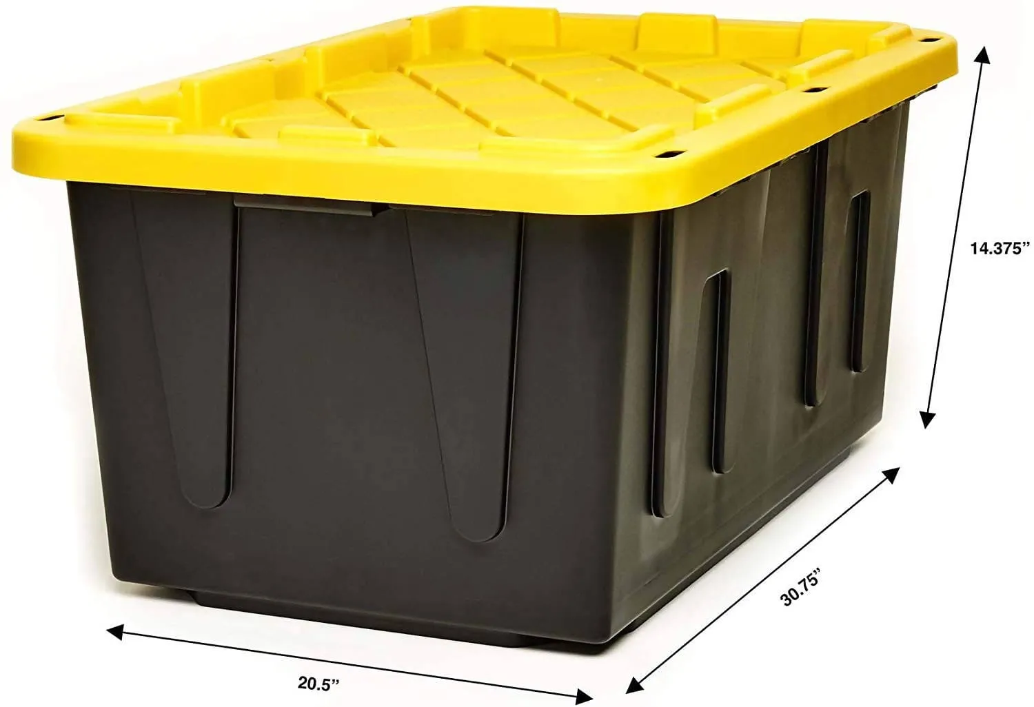 Green Pak Commercial Tote 27 gal   Whether you are going camping, fishing, hauling sports equipment or just storing your personal items in the garage, this tote is the ultimate reliable tool to get the job done   -294000