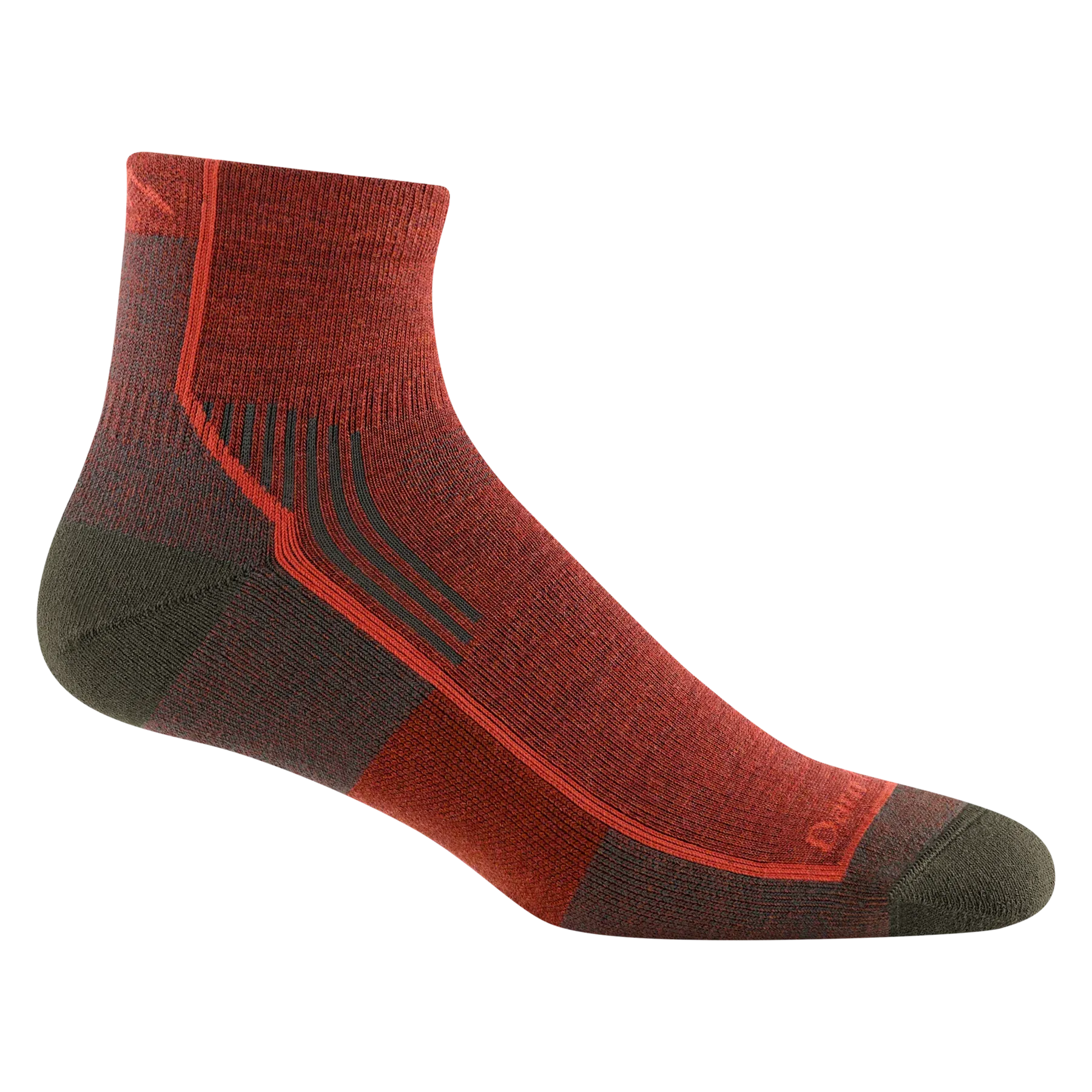 Hiker Quarter Midweight Hiking Sock w/ Cushion (Men's) - D1959M