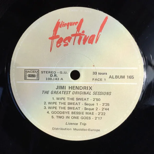 Jimi Hendrix - The Greatest Original Sessions (2xLP, Comp, Gat) (NM or M-)