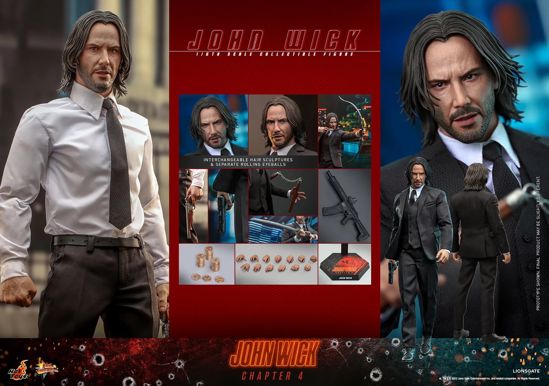 John Wick 1/6 Scale Figure by Hot Toys