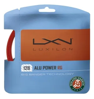 Luxilon Alu Power RG Roland Garros 128 16g Brown Tennis 12M String Set