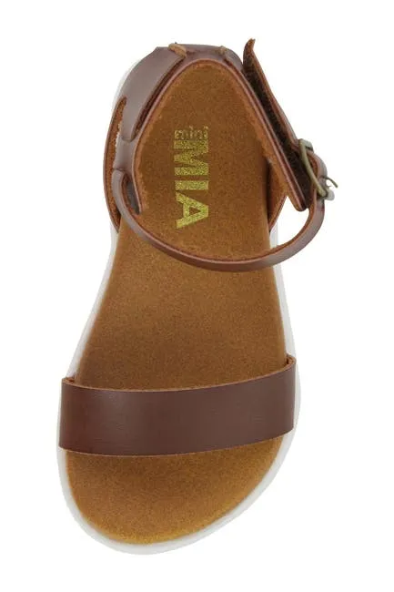 MIA Shoes Little Ellen Toddler Sandal - Cognac