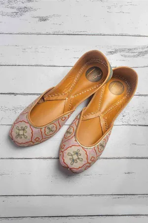 Moroccan Art Printed Jutti