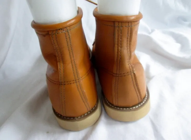 NEW NWT PORON 27711 Leather HIKING Work Boots BROWN NUBUCK Men 5.5 Womens 7.5