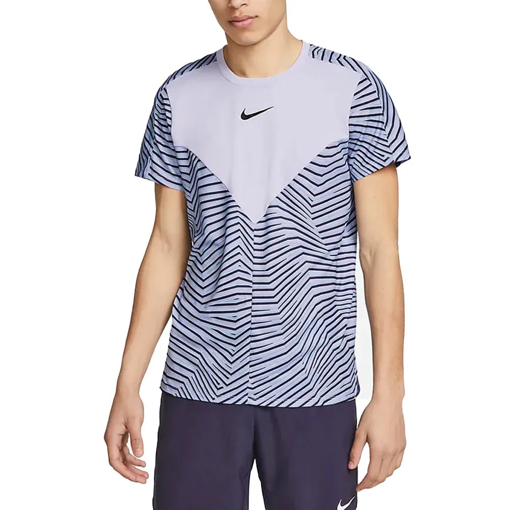 Nike Court Dri-Fit Advantage Slam Top (Men's) - Oxygen Purple/Black