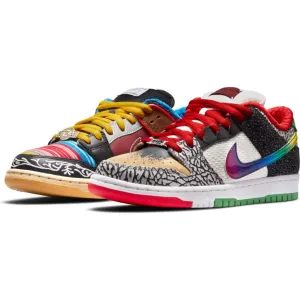 Nike SB - Dunk Low Pro QS Shoes - Sport Red / Black-Varsity Maize-Volt (P-ROD)