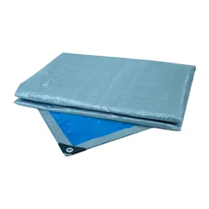 Oztrail UltraBlue Poly Tarp 18x24