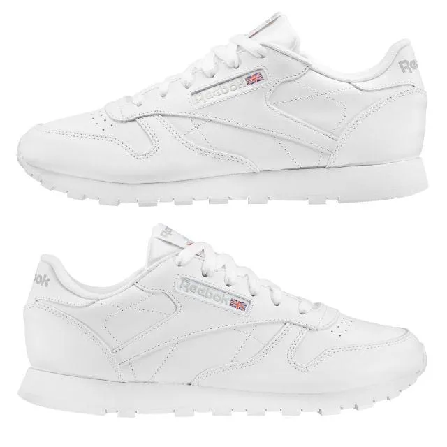 Reebok Women&#39;s Lifestyle Leather White Shoes
