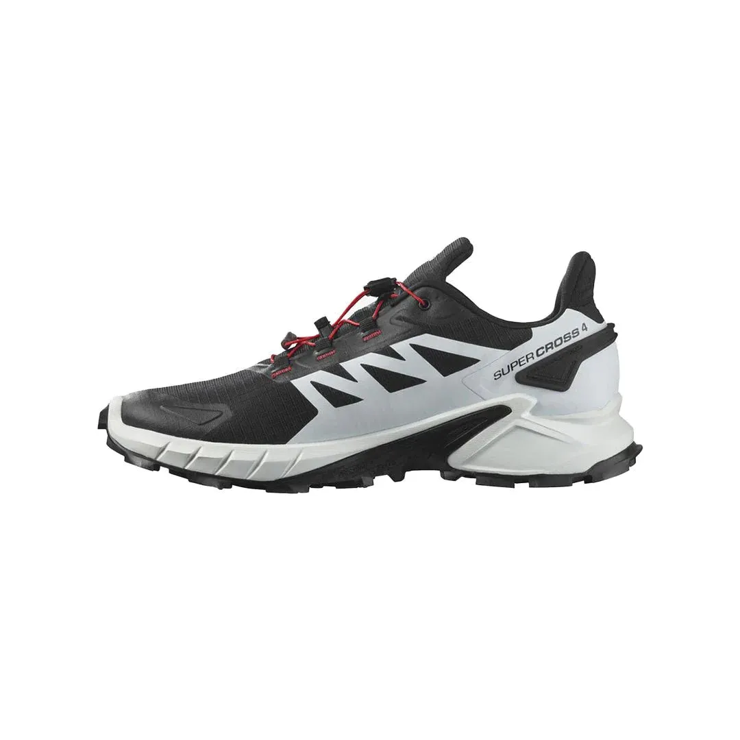 Salomon Supercross 4 Mens (Blk/White/Fiery Red)