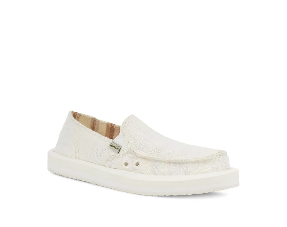 Sanuk Womens Donna ST Hemp Shoe