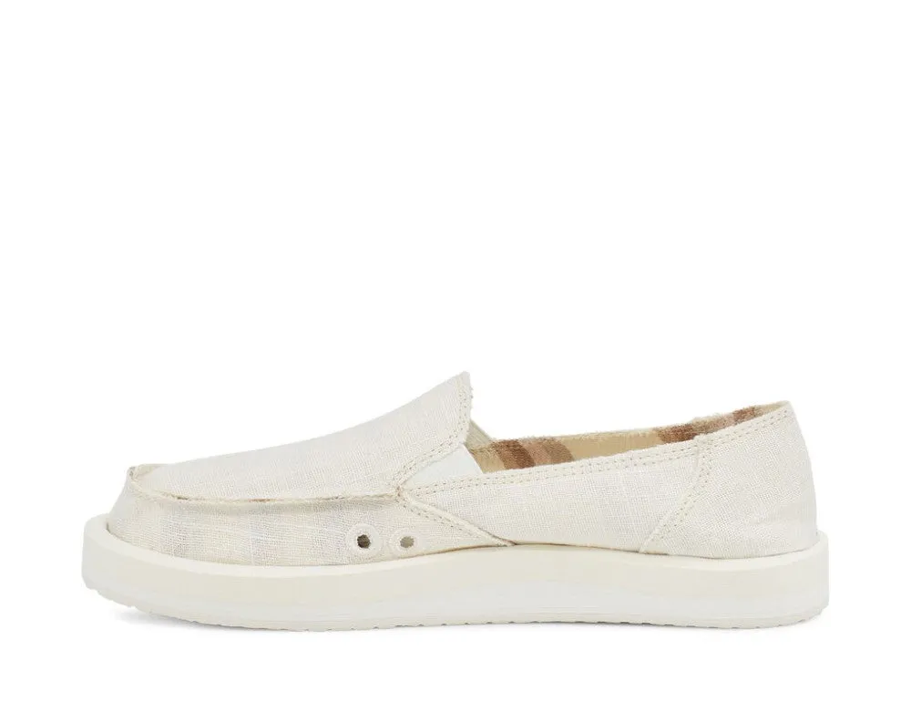 Sanuk Womens Donna ST Hemp Shoe