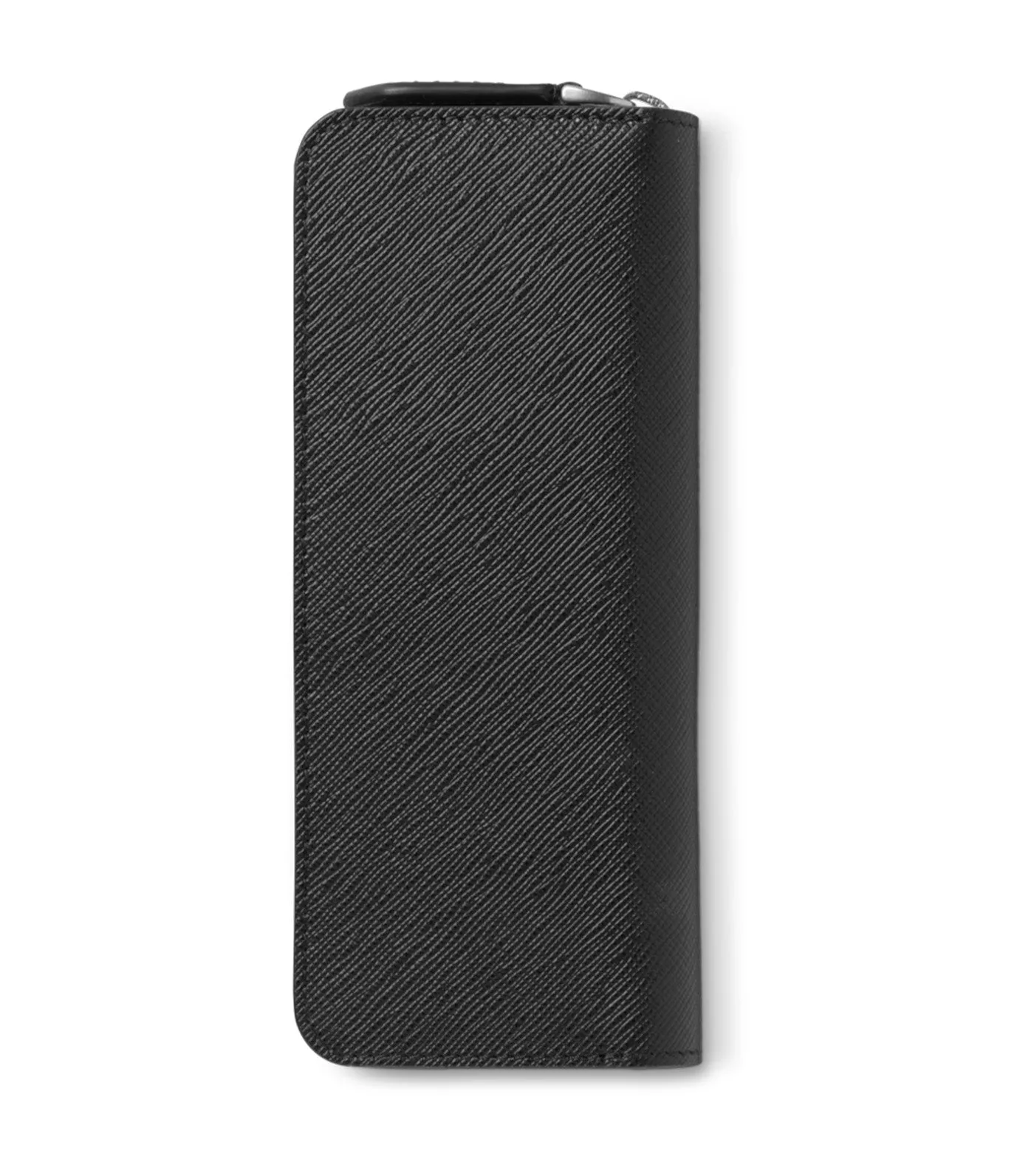 Sartorial 2-Pen Pouch Zip Black