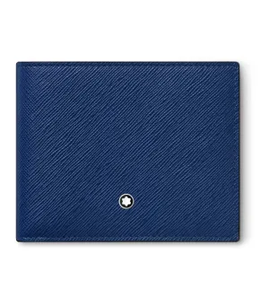 Sartorial Wallet 6cc Blue