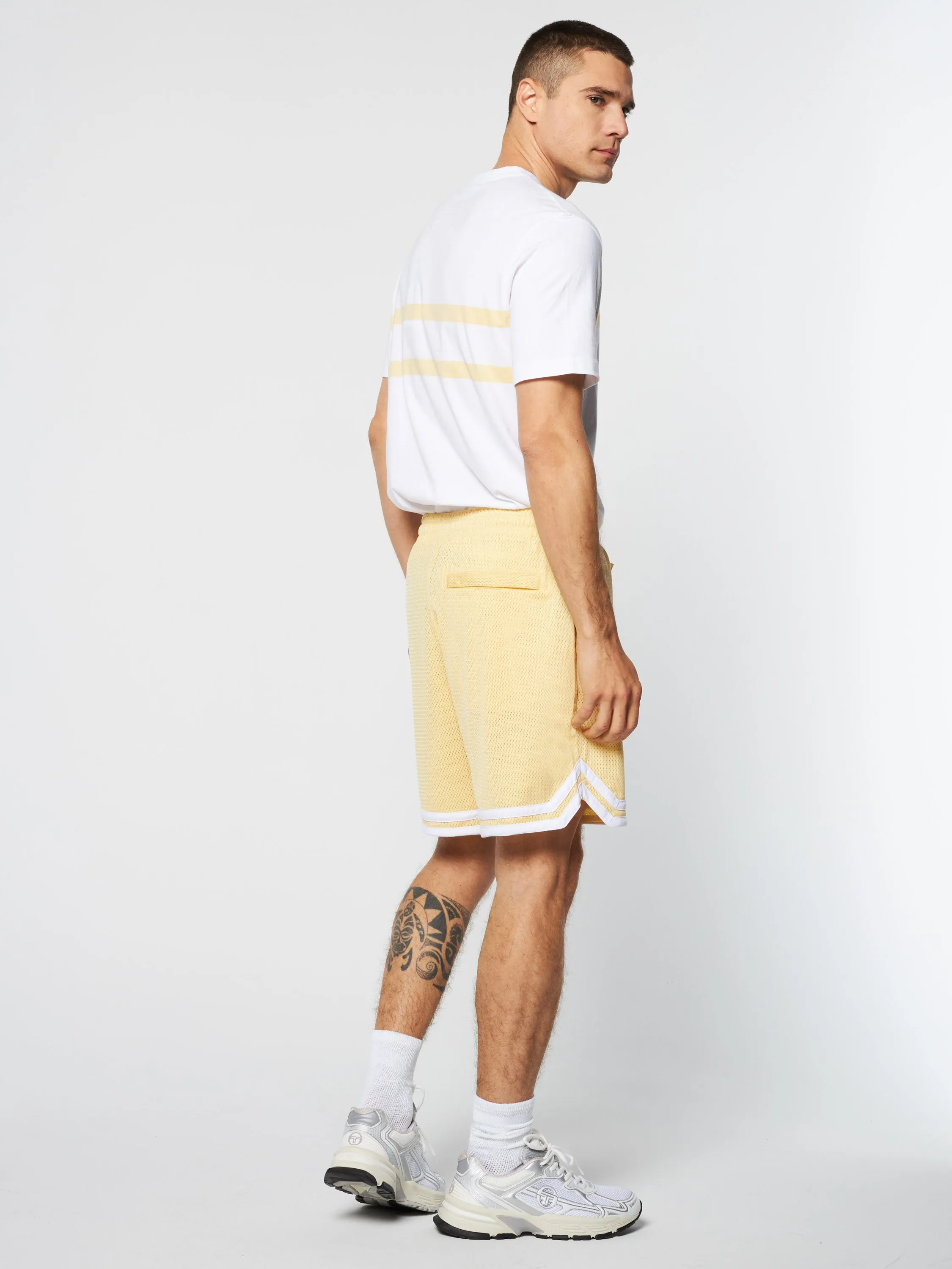 Spazio Banda Mesh Short- Golden Haze