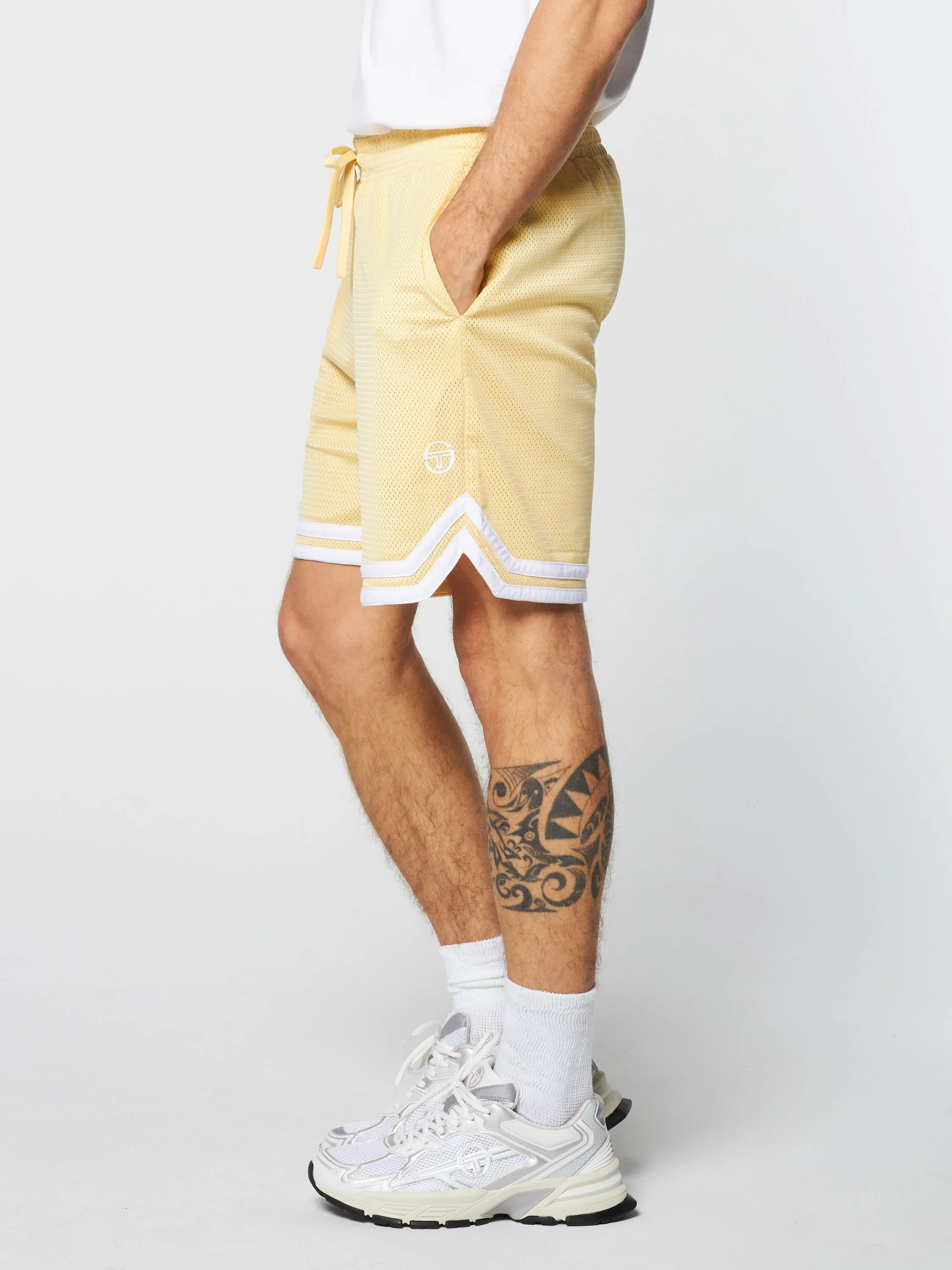 Spazio Banda Mesh Short- Golden Haze