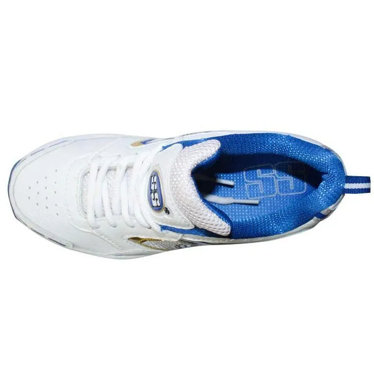 SS Golden Gusty Cricket Shoes, White