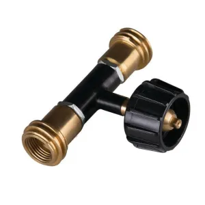 Stansport T Splitter Dual Bulk Tank Male Fittings