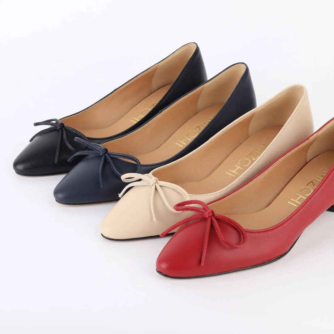 *UK size 1 - HENRIETTA - navy, 3cm heels