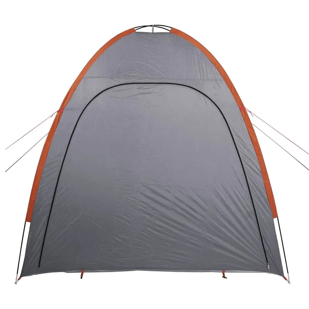 vidaXL Storage Tent Grey and Orange Waterproof