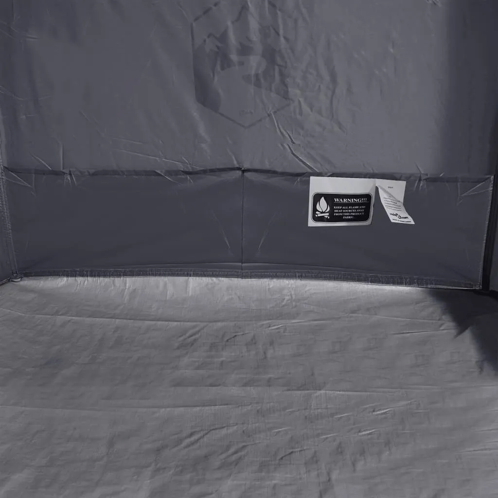 vidaXL Storage Tent Grey and Orange Waterproof