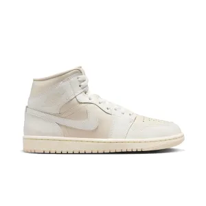 WOMEN'S AIR JORDAN 1 MID LEGEND LIGHT BROWN