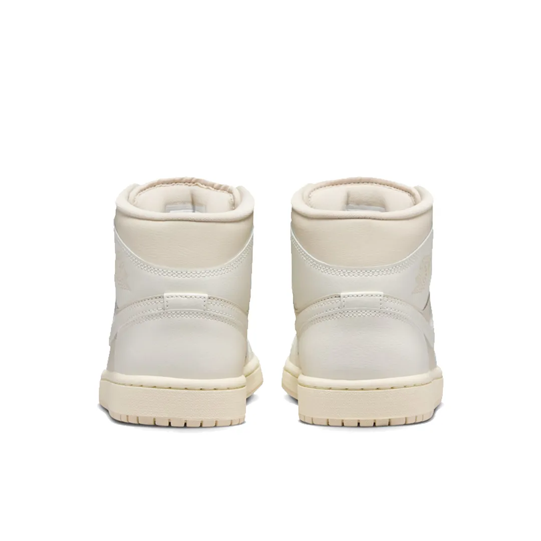 WOMEN'S AIR JORDAN 1 MID LEGEND LIGHT BROWN