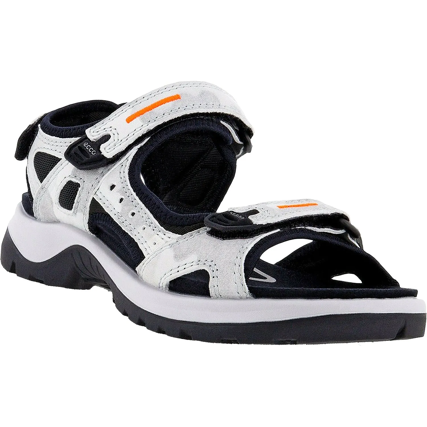Women's Ecco Yucatan White Camo Nubuck
