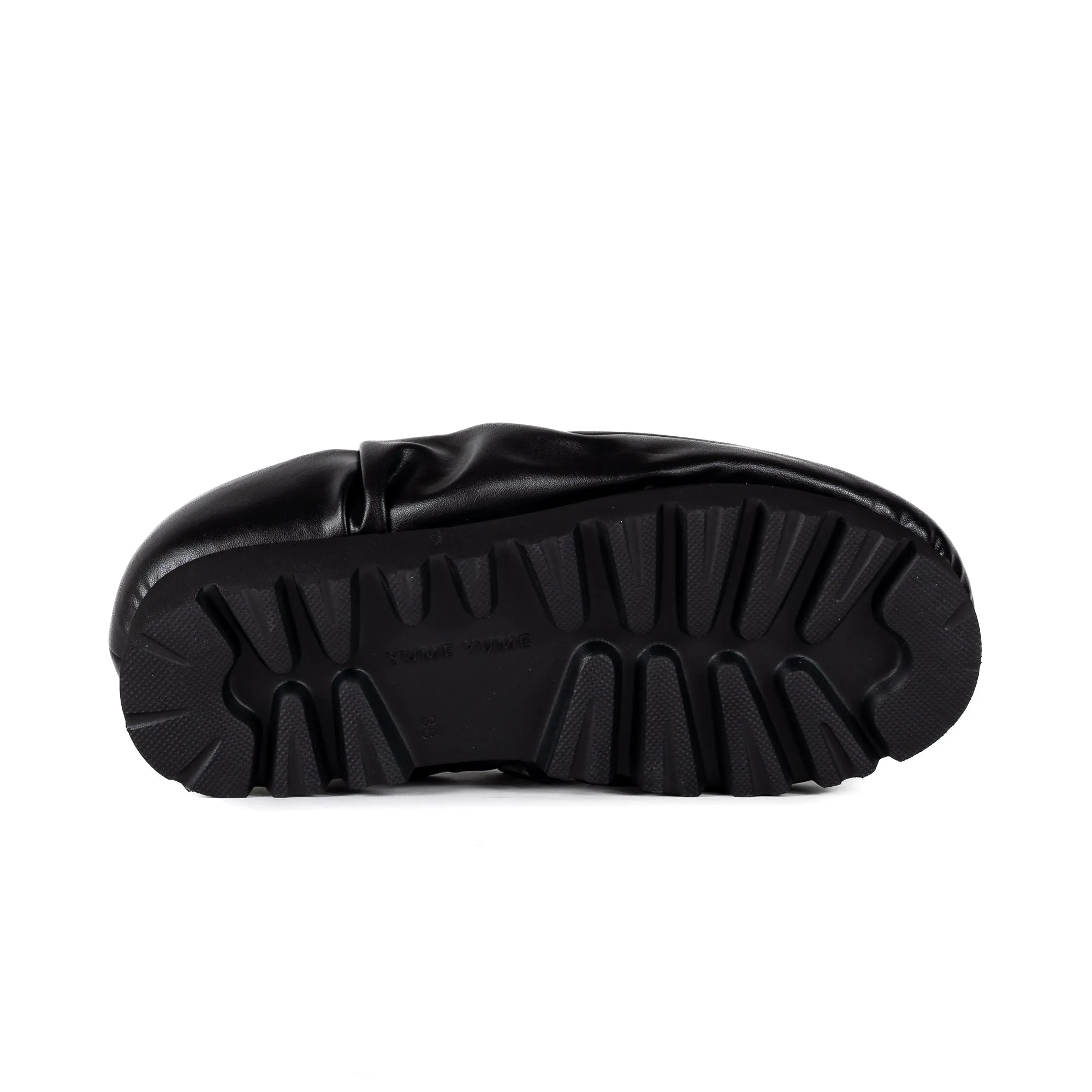 Yume Yume Camp Shoe Low Black Vegan Leather